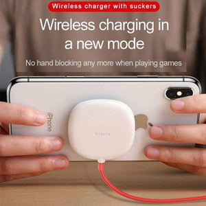 10W Suction Cup Fast Charging Wireless Charger