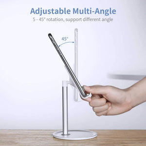 Aluminium adjustable phone holder stand