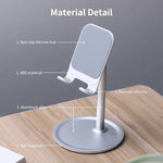 Aluminium adjustable phone holder stand