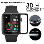 Apple Watch 3D HD Tempered Glass (All Series/All Sizes)