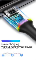 Baseus Halo Data Charging Lightning/Type C Fast Charging Cable