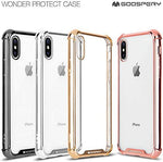 Goospery Wonder Protect Electroplate TPU Bumper Case for iPhone models