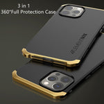 Iphone 12 / 12 Pro Max / 12 Mini Full Protection Element Metal Bumper Case
