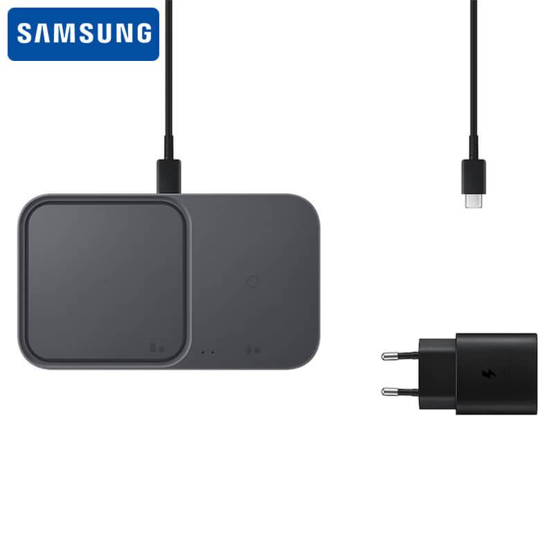 Samsung 15W Wireless Charger Duo with 25W PD Adapter & Type C Cable