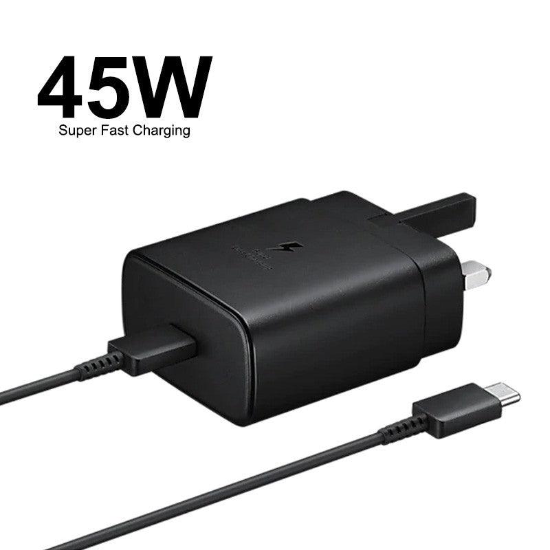 Samsung 45W Fast Charging Type C Charger with Cable
