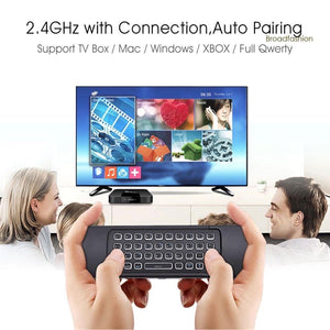 WX_MX3 Pro 2.4G Wireless Remote Control Air Mouse Keyboard (With Intelligent Voice Feature)