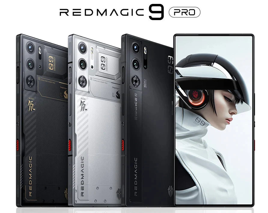 Nubia RedMagic 9 Pro/ 9 Pro+ 5G | Global Edition (256GB/512GB/1TB)